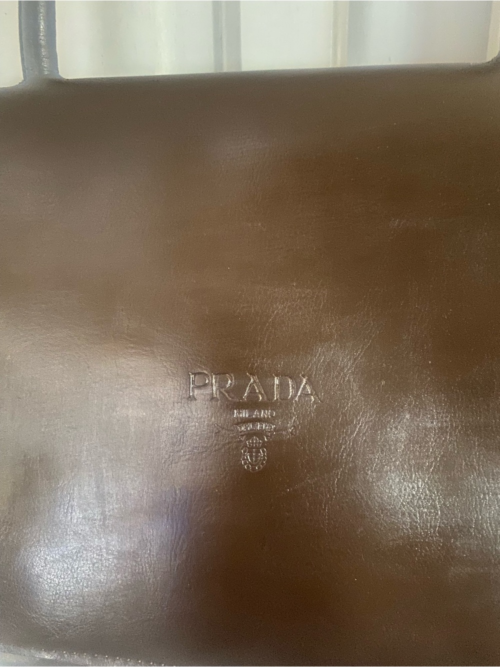 Vintage Rina Richi x Prada collab Brown Leather bag - Picture 11 of 11